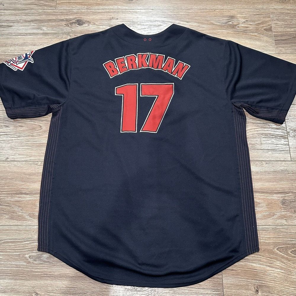 Lance Berkman #17 Houston Astros MLB Black True Fan Series Black Men XL Jersey‎